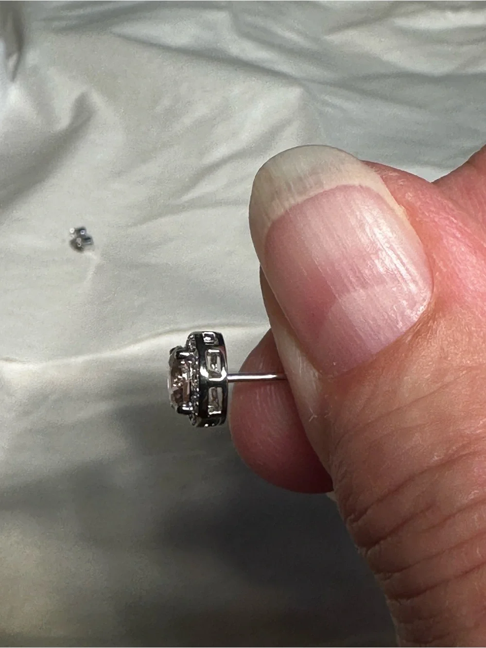 Cubic Zirconia classic sterling